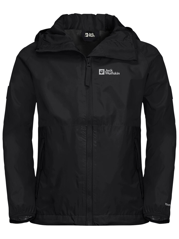 

Дождевик Jack Wolfskin Rainy Days, черный