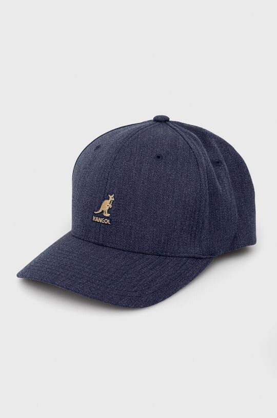 

Шапка Кангол из смесовой шерсти Kangol, темно-синий