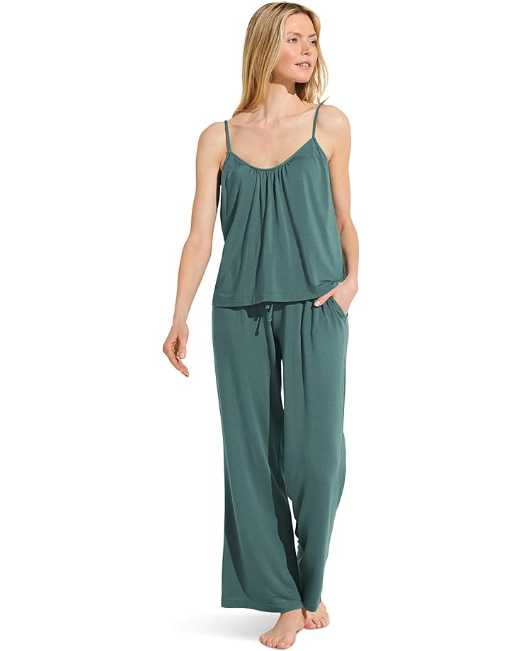 Пижама Eberjey Gisele - The Tencel Modal Cami & Pants, цвет Agave