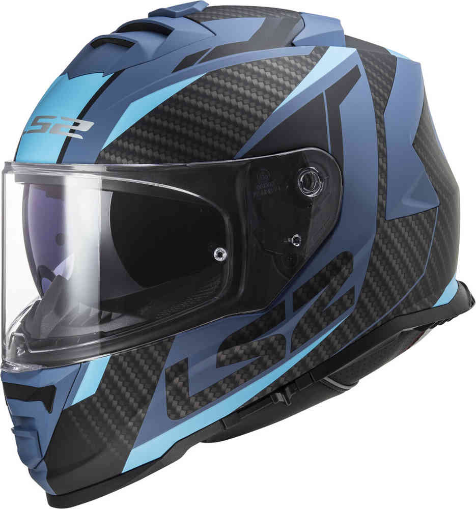 Гоночный шлем FF800 Storm II LS2, синий мэтт гоночный шлем ff800 storm ii ls2 синий мэтт