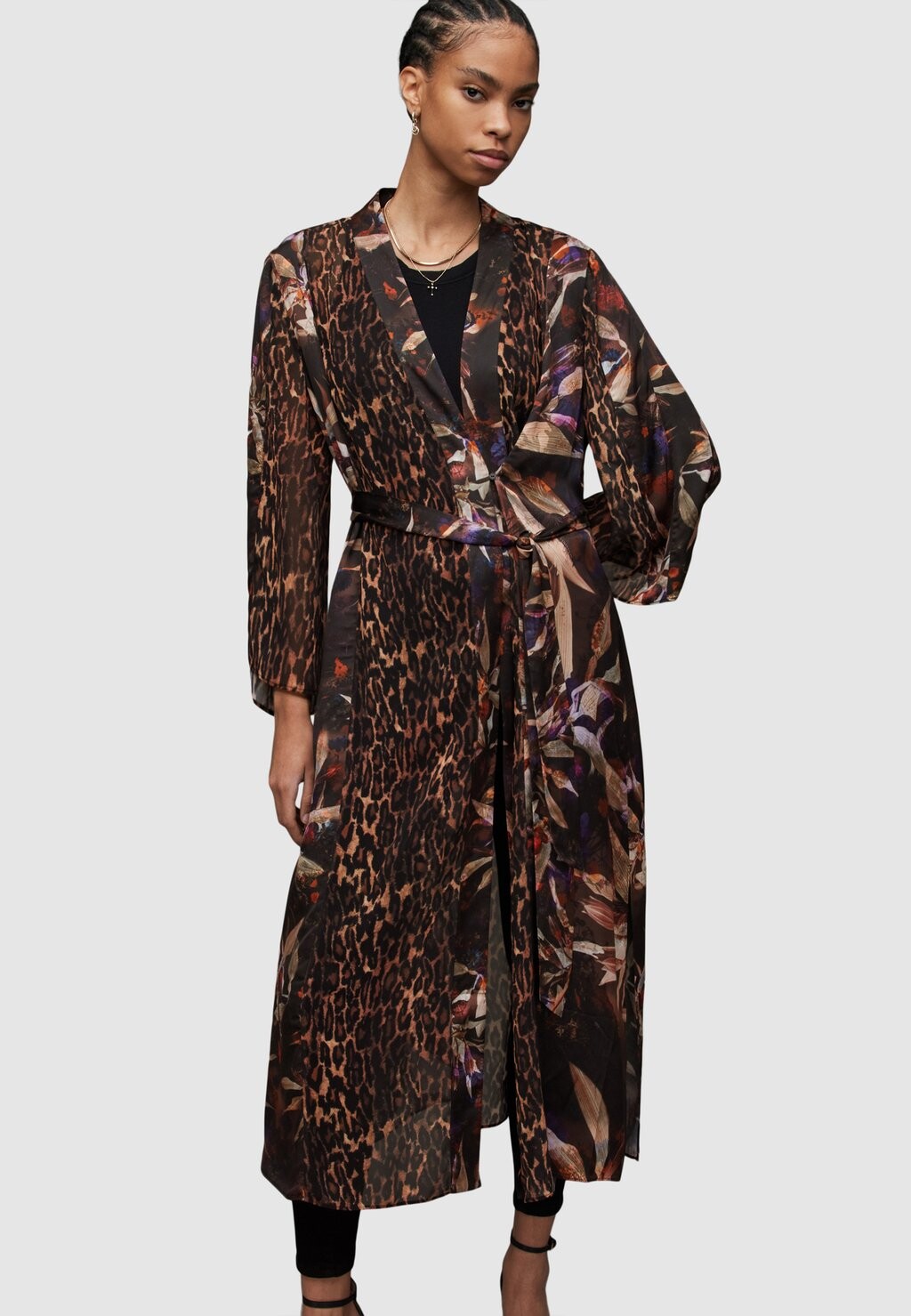 

Куртка AllSaints ЭЛЬЗА ТИППИ, коричневый