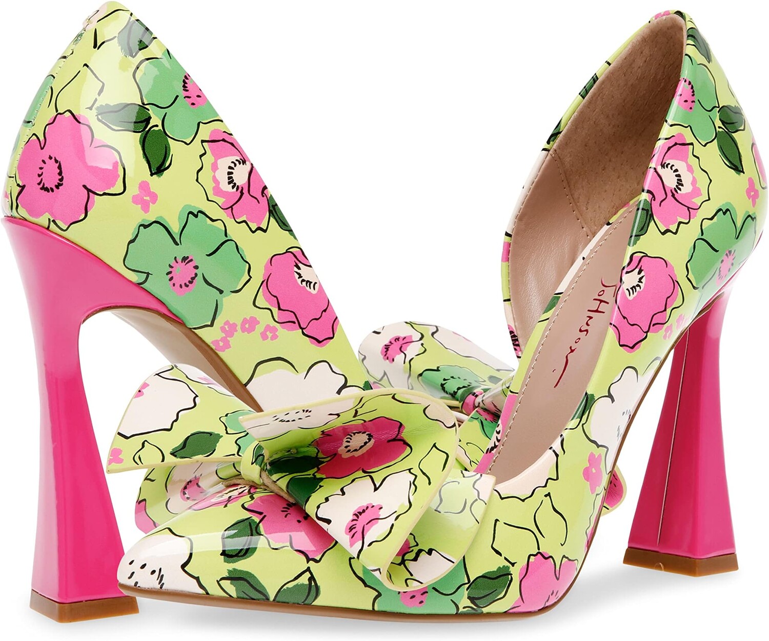 

Туфли Nobble-P Blue by Betsey Johnson, цвет Yellow Multi