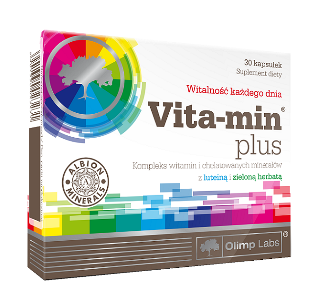 Набор витаминов и минералов Olimp Vita-Min Plus, 30 шт цена и фото
