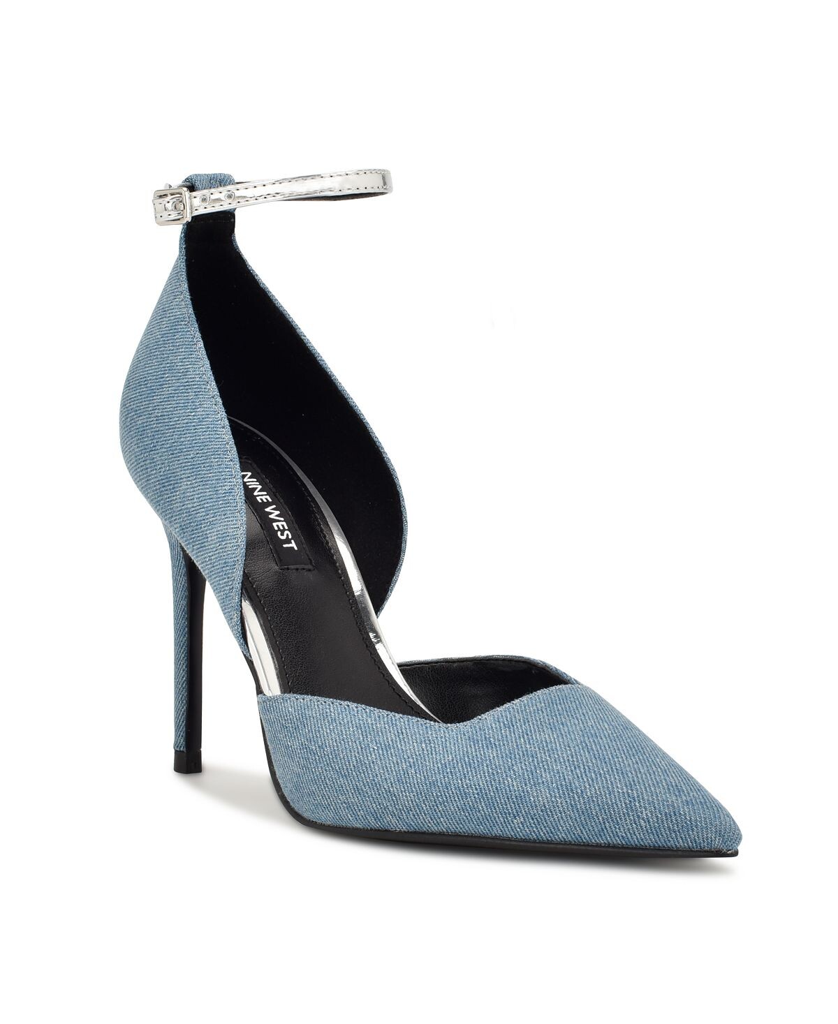 

Женские модельные туфли-лодочки на шпильке с острым носком Finda Nine West