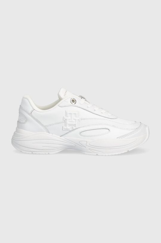 

Кожаные кроссовки CASUAL LEATHER RUNNER Tommy Hilfiger, белый