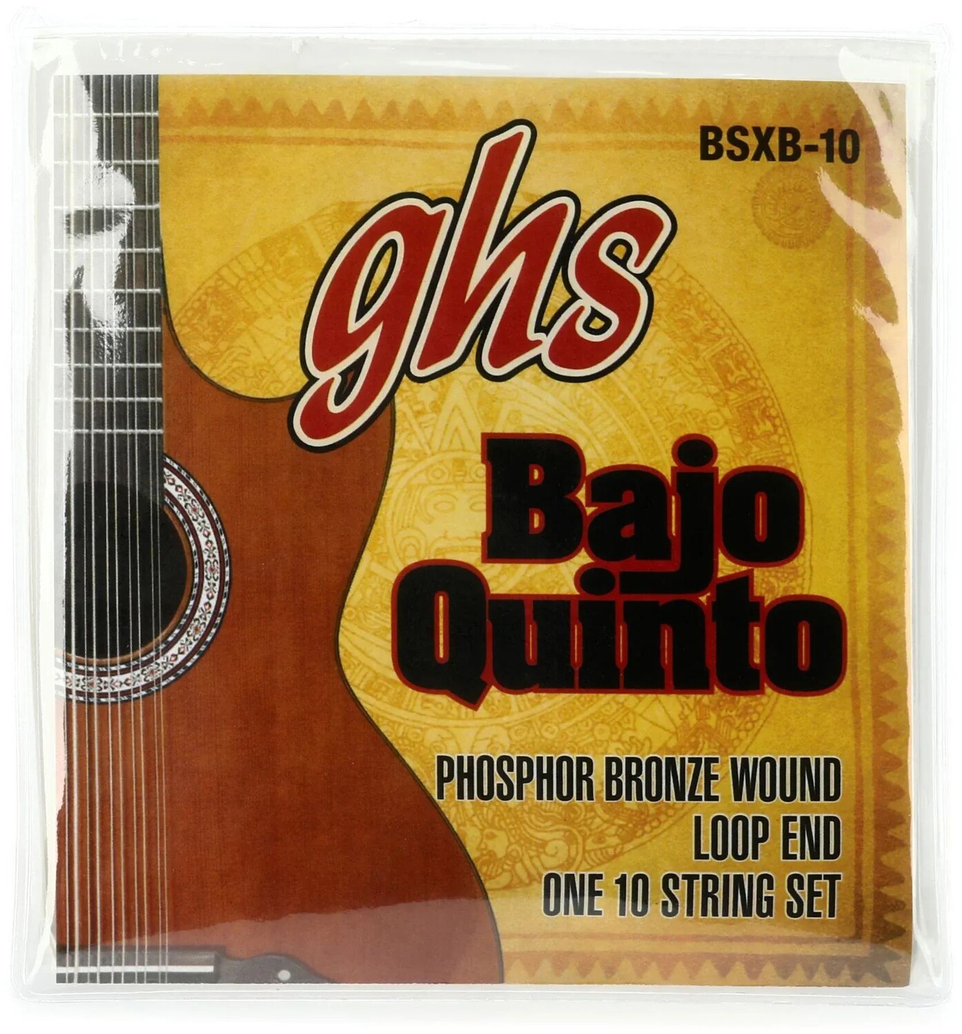 

GHS BSXB-10 Струны Bajo Quinto из фосфористой бронзы