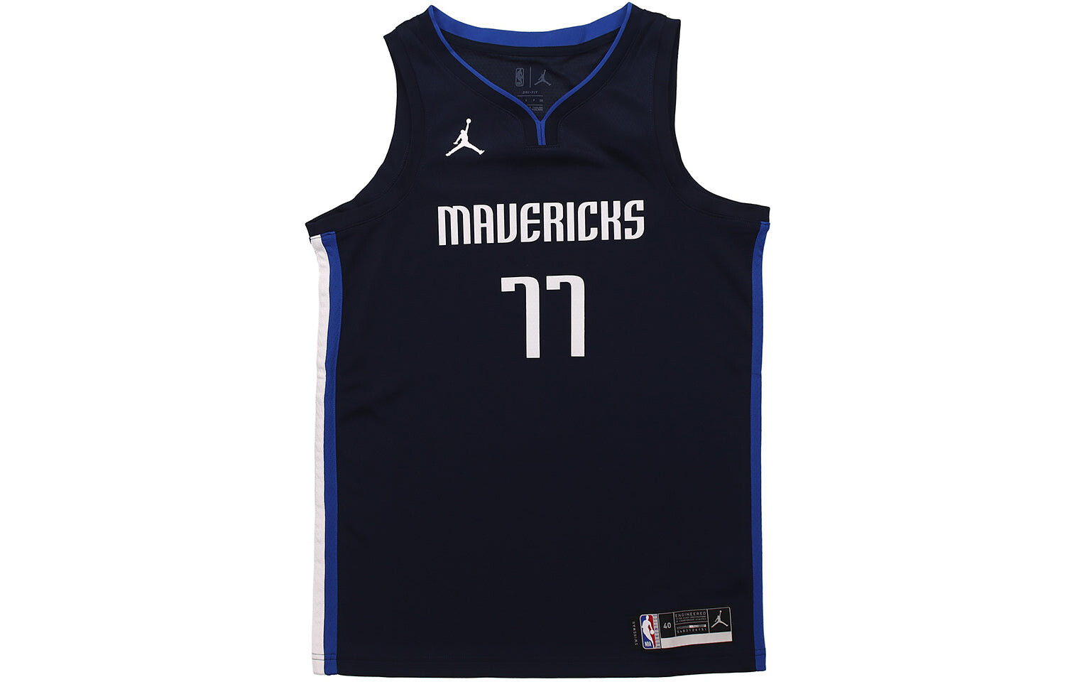 

Майка Nike NBA Luka Doncic Mavericks Statement Edition 2020, темно-голубые