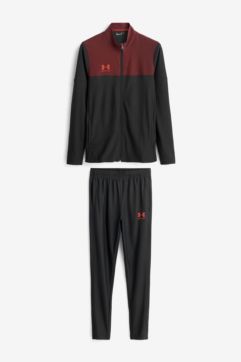 

Черный футбольный спортивный костюм Challenger Under Armour, черный