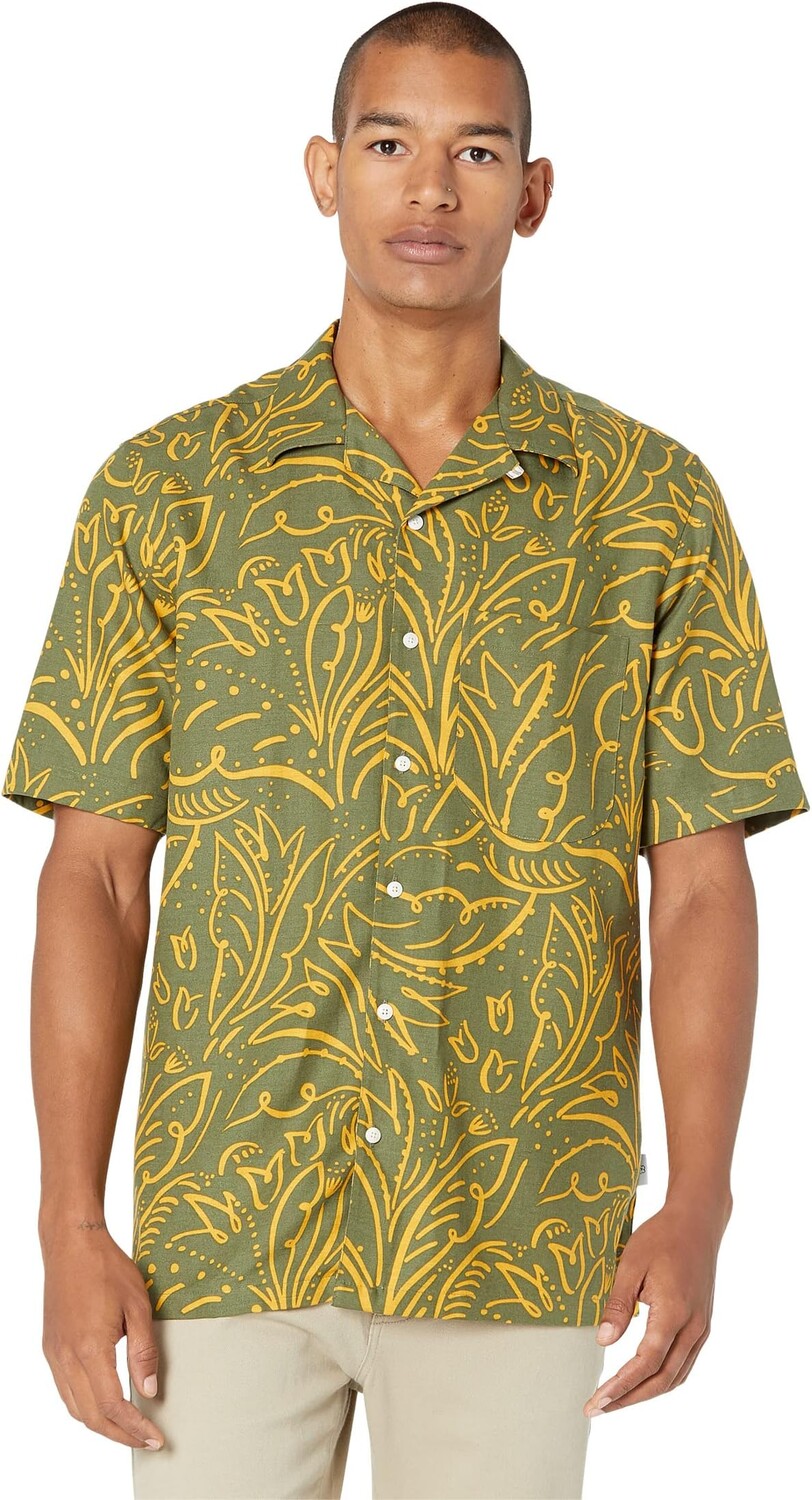 

Рубашка Viktor Ted Baker, цвет Dark Green