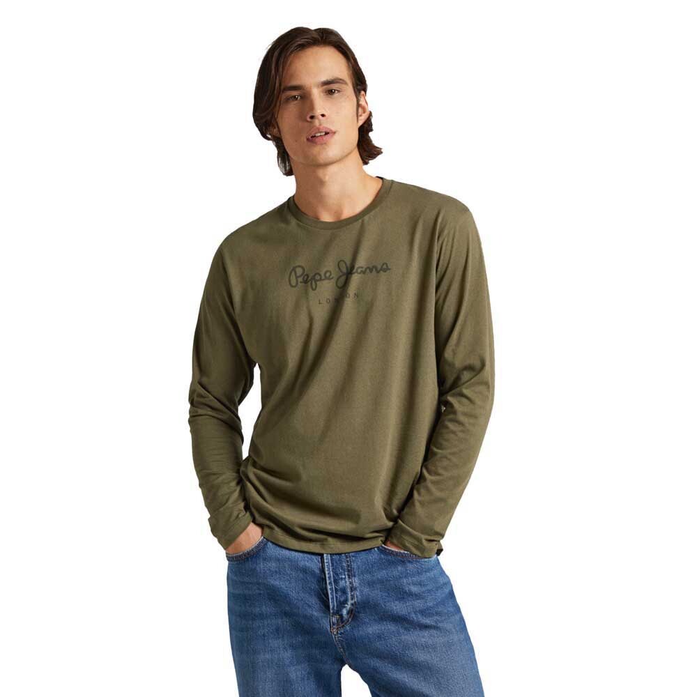 

Футболка с длинным рукавом Pepe Jeans Eggo Long N, зеленый
