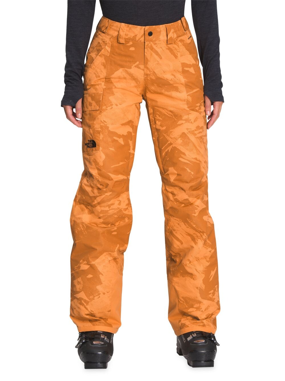 

Утепленные лыжные брюки Freedom с принтом The North Face, Оранжевый