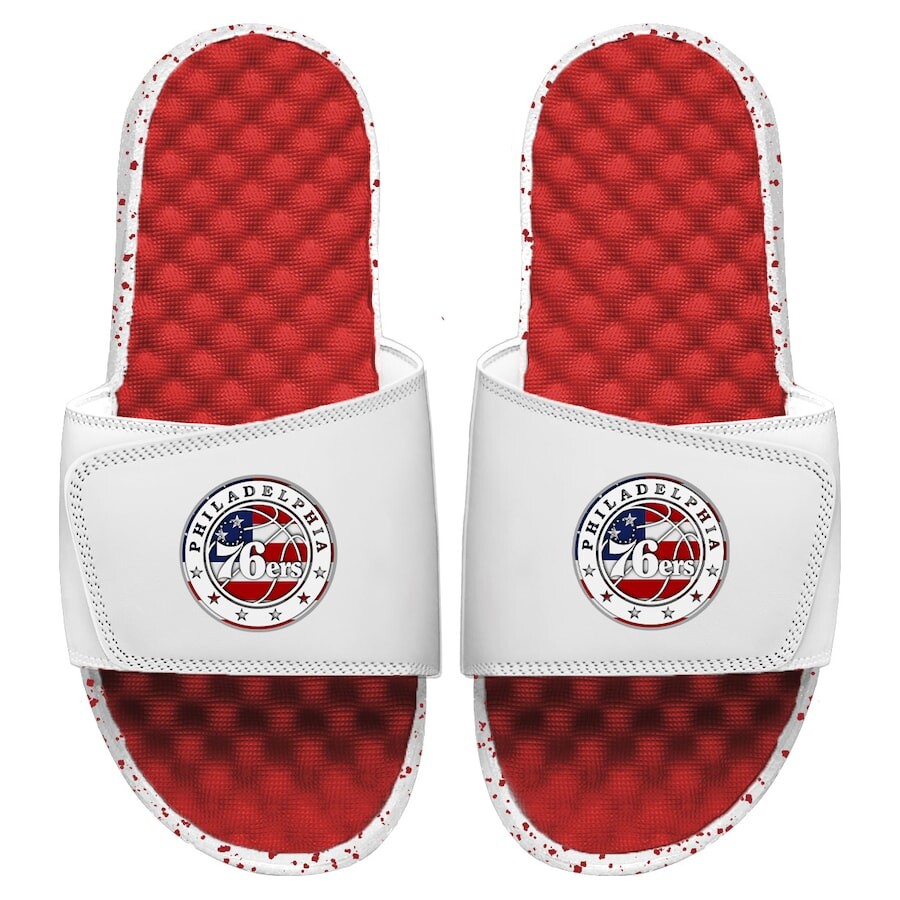 

Шлепанцы ISlide Philadelphia 76Ers, красный
