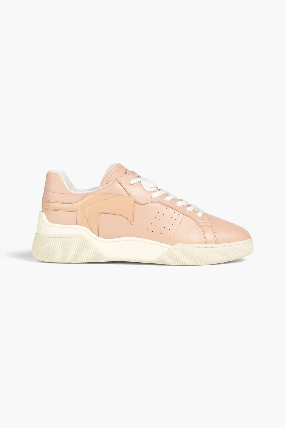 

Кроссовки из гладкой и лакированной кожи Tod'S, розовый