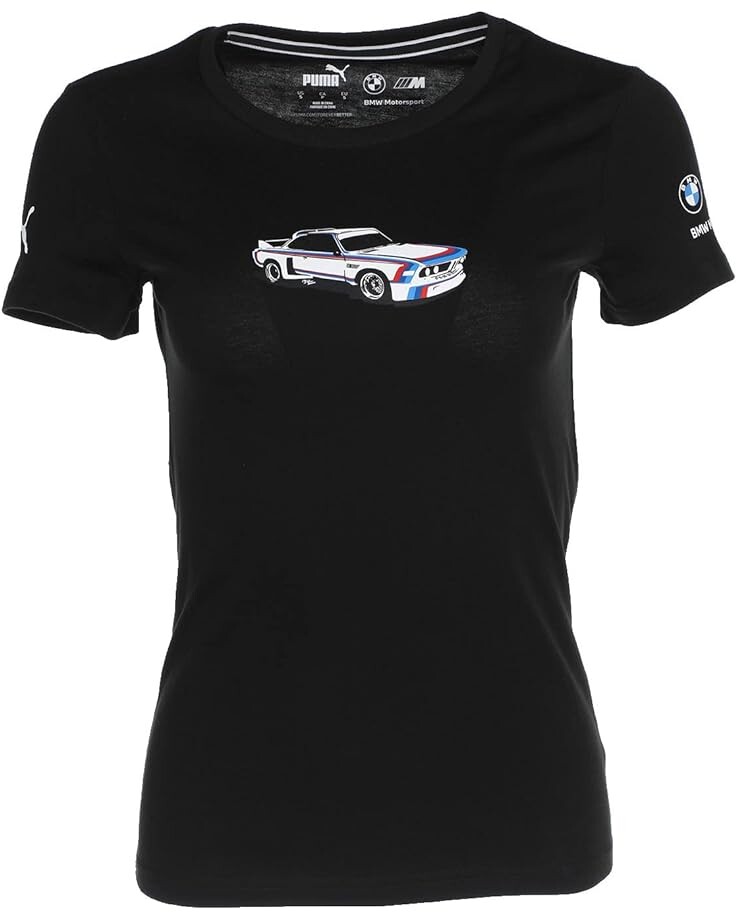

Футболка PUMA BMW M Motorsport Statement Graphic Tee, цвет Cotton Black