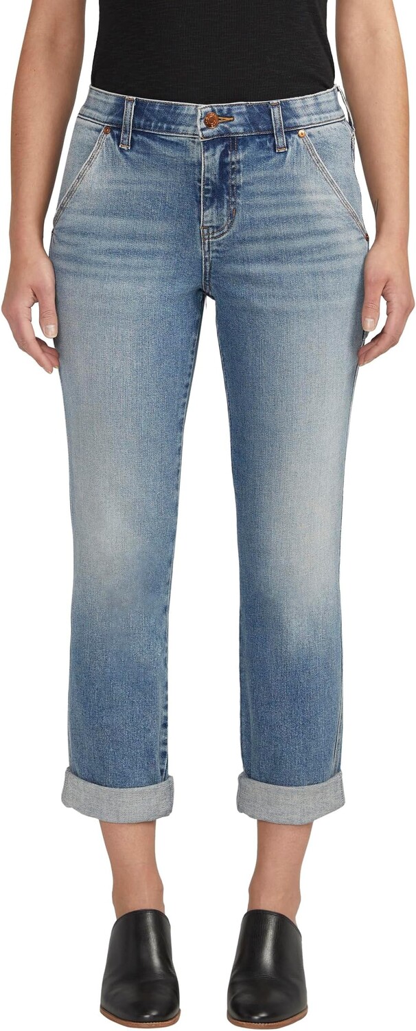 

Джинсы Carter Mid-Rise Slim Leg Jeans Jag Jeans, цвет Mariner Blue