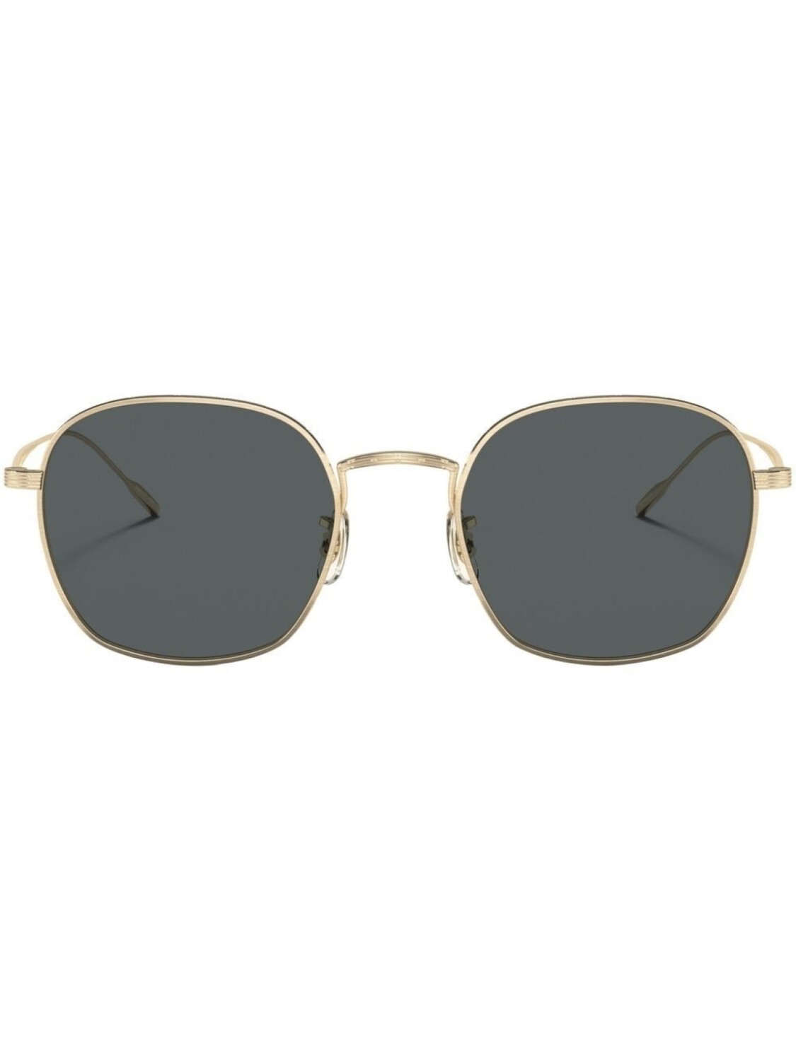 

Солнцезащитные очки Adès в квадратной оправе Oliver Peoples, золотистый