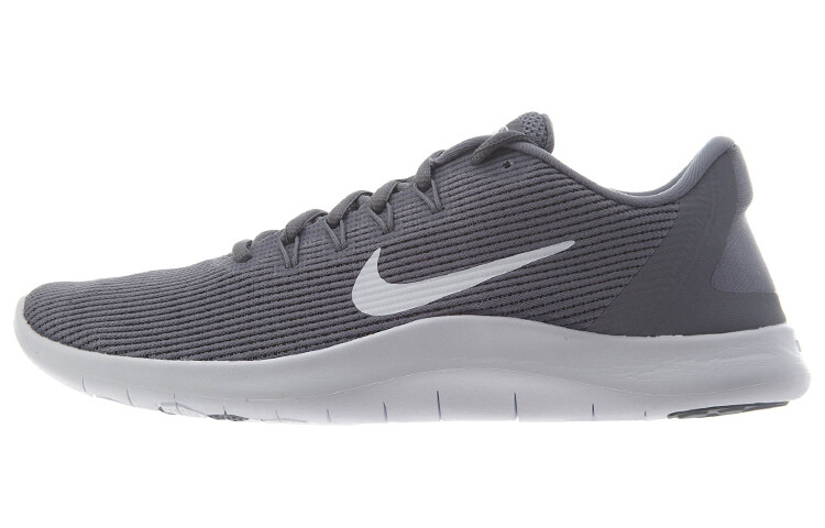 

Кроссовки Flex 2018 RN женские с низким верхом серые/белые/ Nike