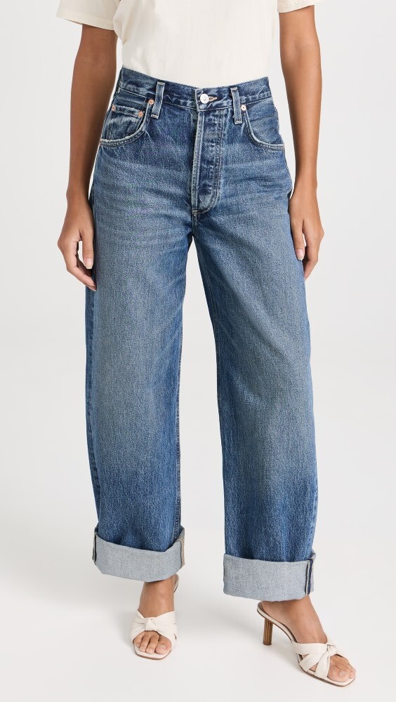 

Джинсы Citizens of Humanity Ayla Baggy Cuffed Crop