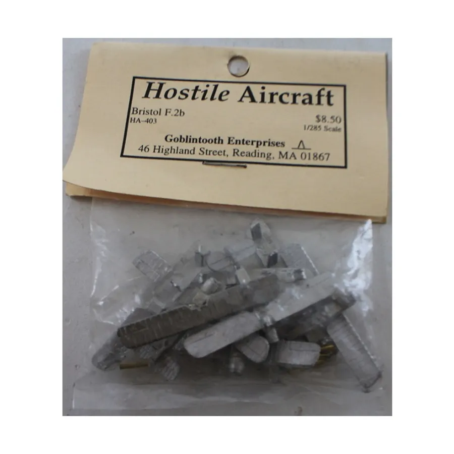 

Бристоль F.2b, Hostile Aircraft Miniatures - United Kingdom Great War (1:285)