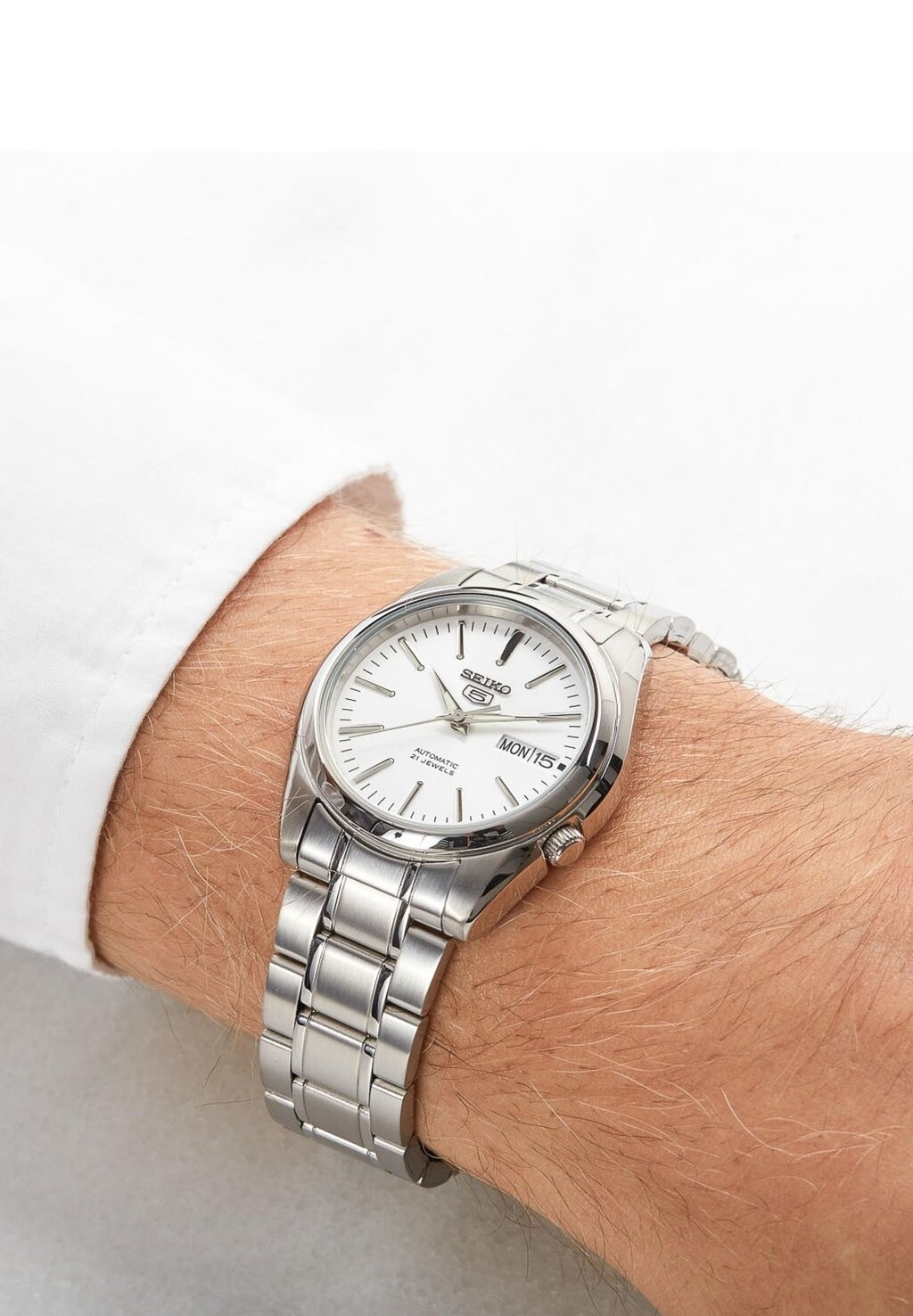 

Часы SNKL41K1 Seiko, серебристый