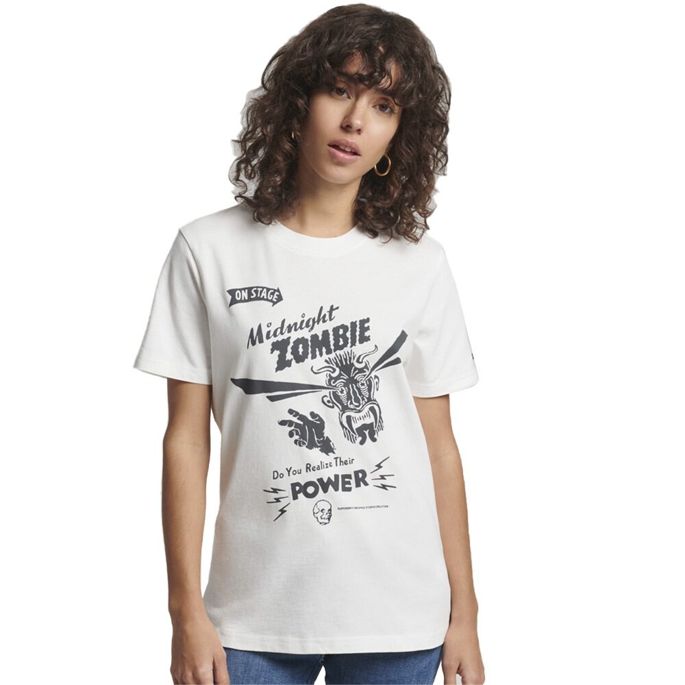 

Футболка Superdry Vintage Crossing Lines Bh, белый