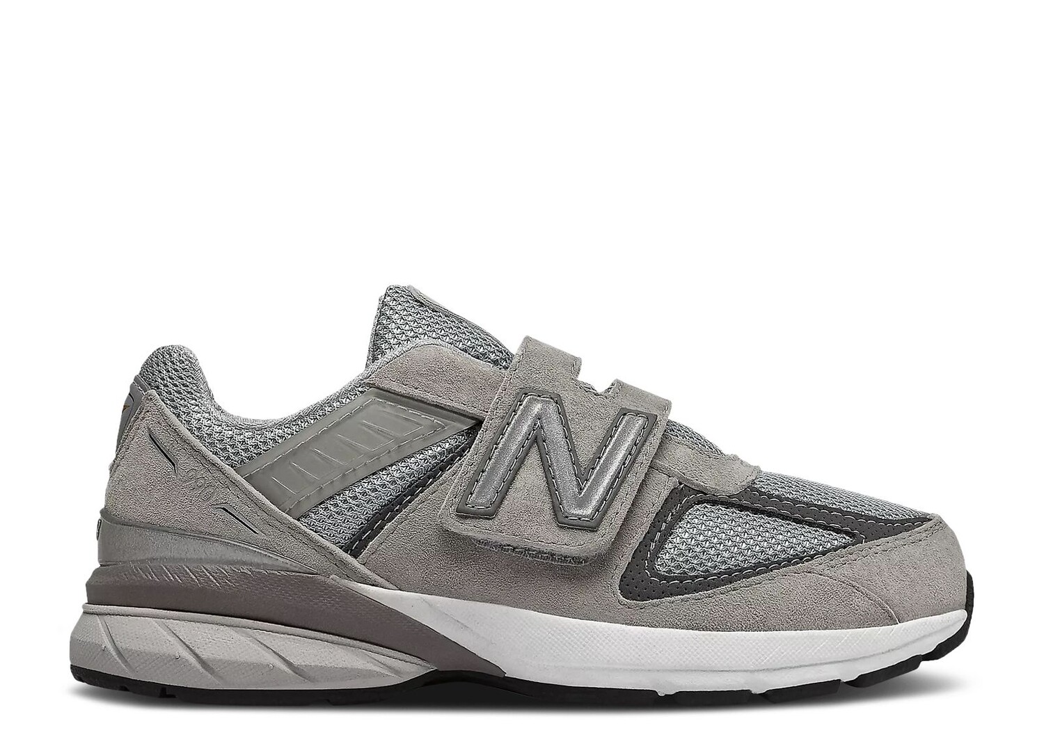 

Кроссовки New Balance 990V5 Hook And Loop Little Kid 'Grey', серый