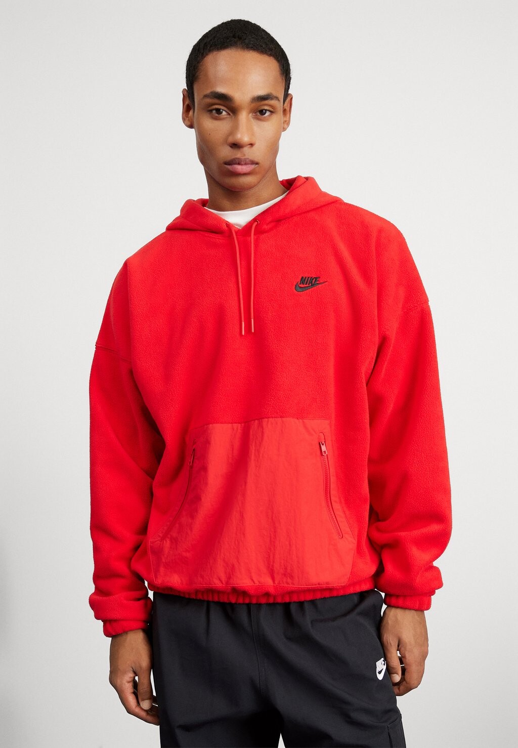 

Толстовка CLUB POLAR HOODIE Nike, университетский красный/черный