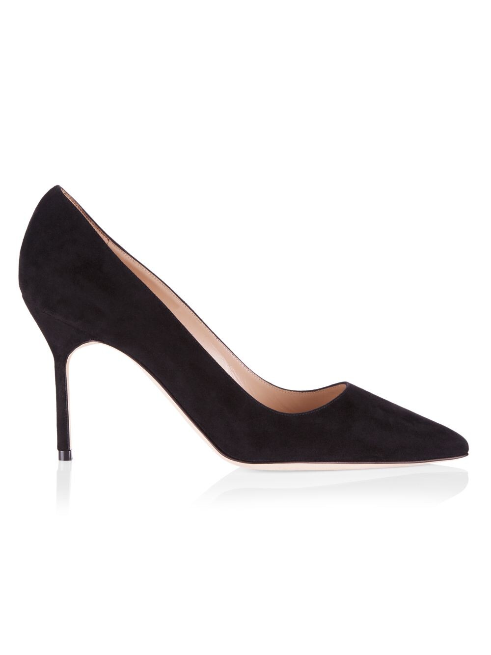 

Замшевые туфли BB 90MM Manolo Blahnik, черный