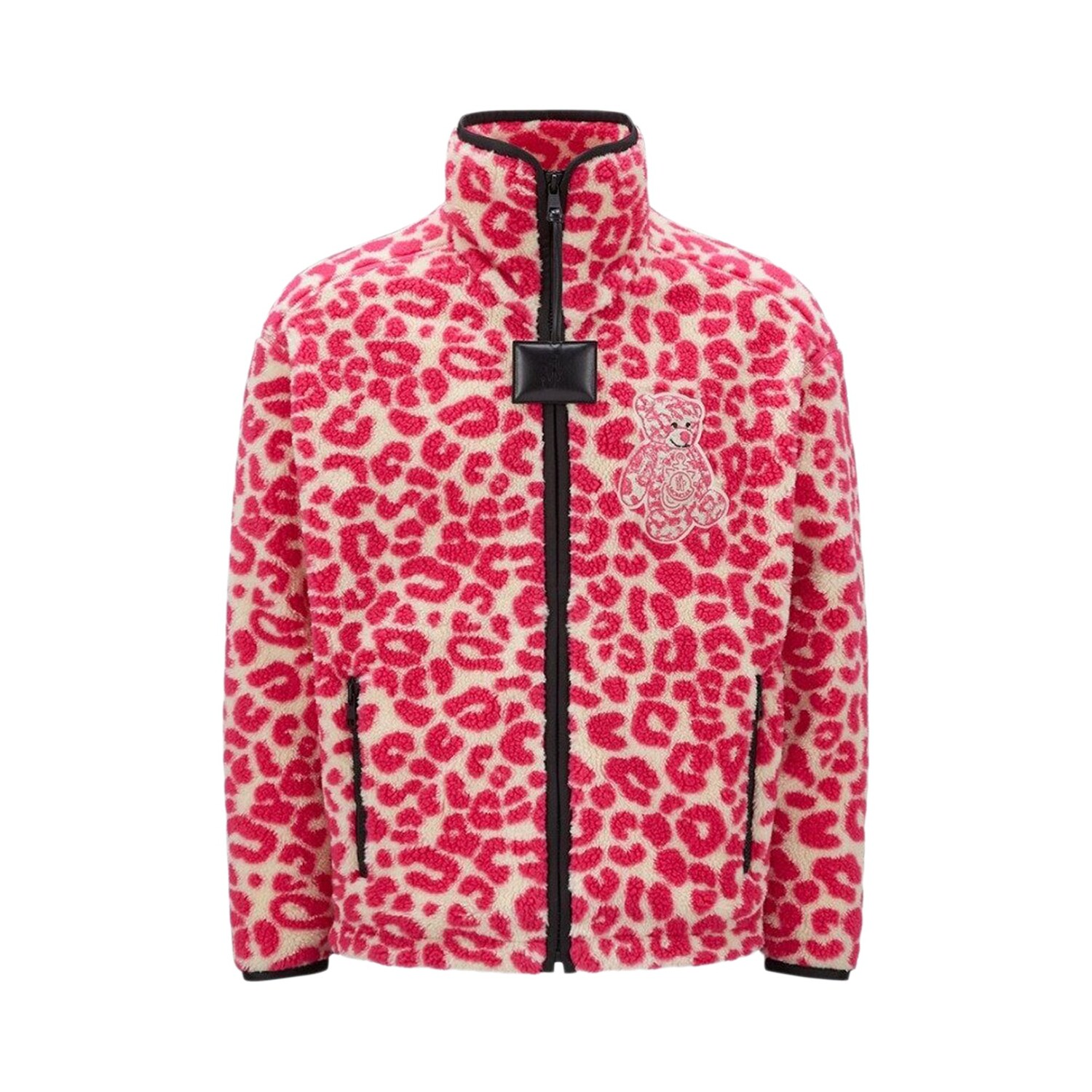 

Кардиган Moncler Genius на молнии, цвет Белый/Розовый