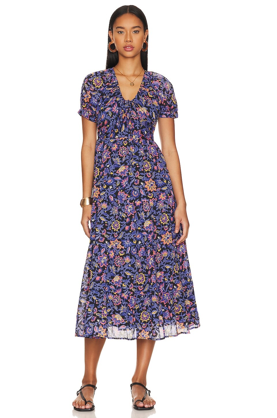 

Платье Banjanan x REVOLVE Norma, цвет Poppy Mallow Black