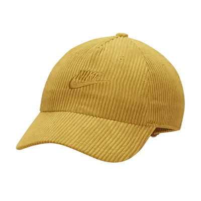 

Бейсболка Nike Club Cap Unstructured Corduroy Cap, цвет Bronzine/Bronzine