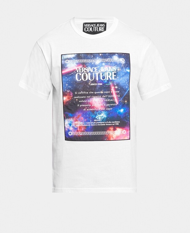 

Футболка Versace Jeans Couture, белый