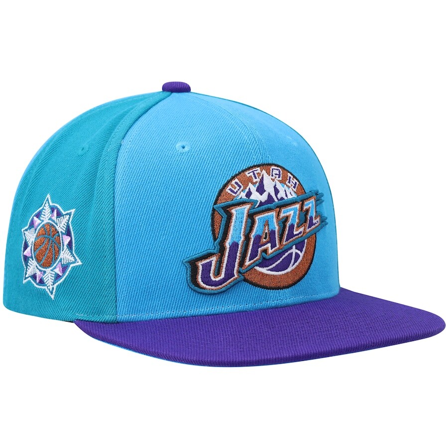 

Бейсболка Mitchell & Ness Utah Jazz, бирюзовый
