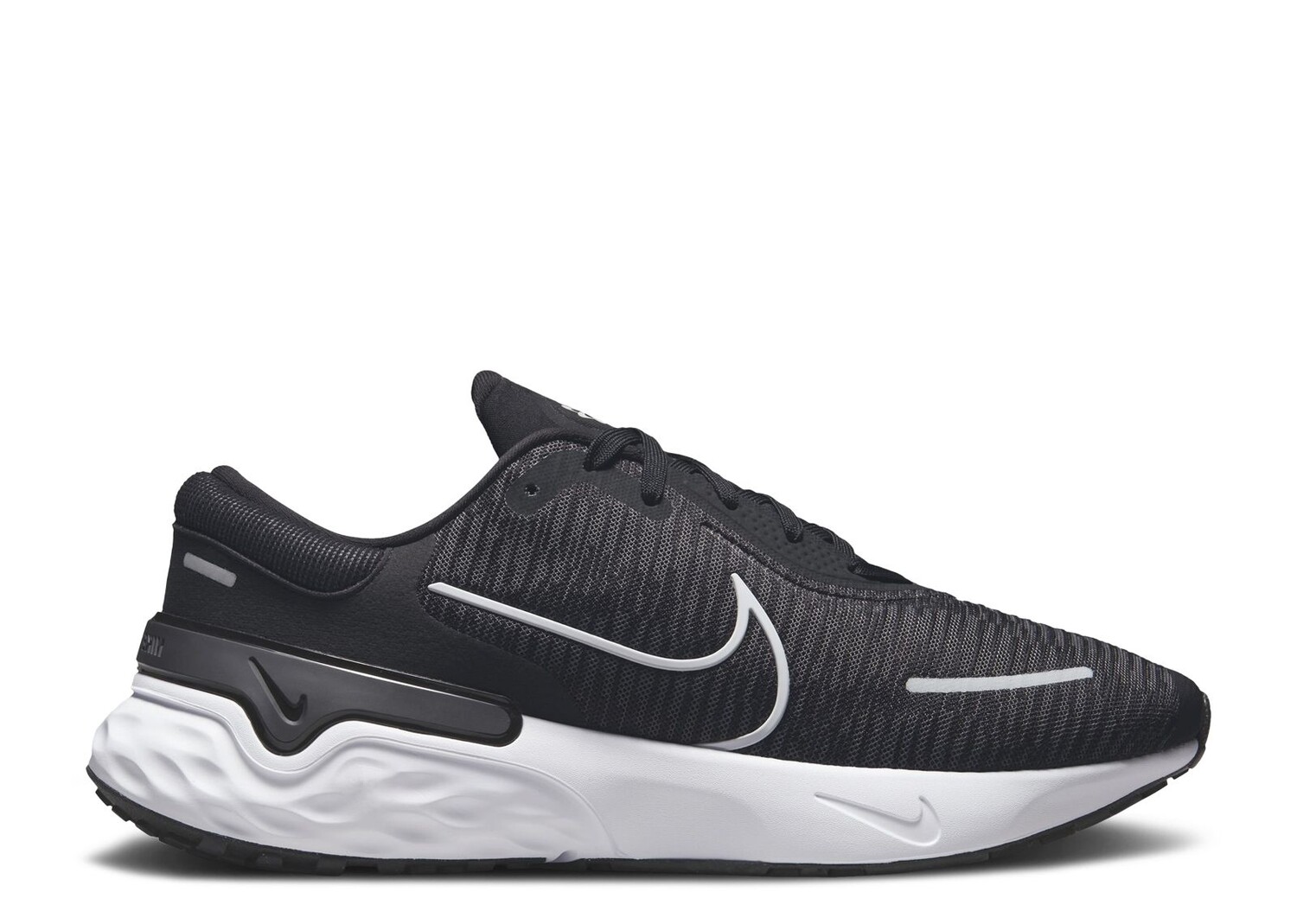 

Кроссовки Nike Renew Run 4 'Black White', черный