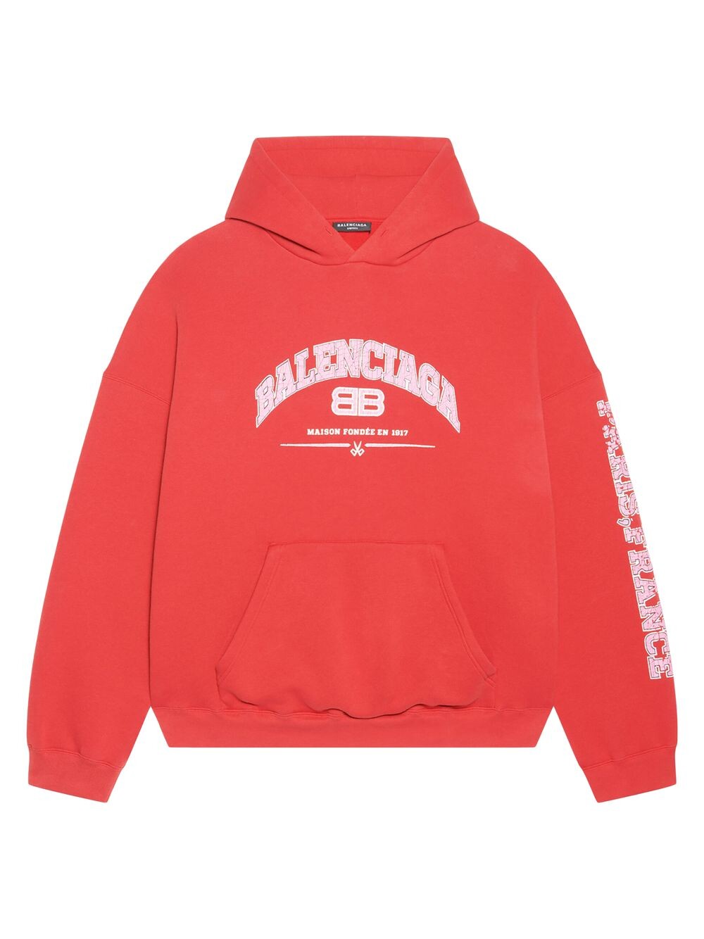 

Худи Maison Balenciaga широкого кроя Balenciaga, белый