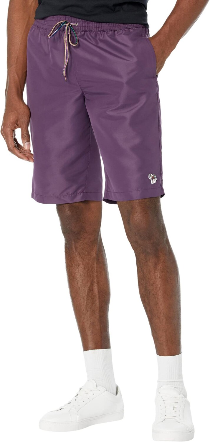 Пляжные шорты Paul Smith Shorts Long Zebra, цвет Violet