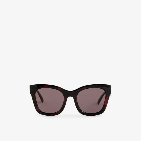 

Солнцезащитные очки Showstopper из ацетата кошачьего глаза Le Specs, красный