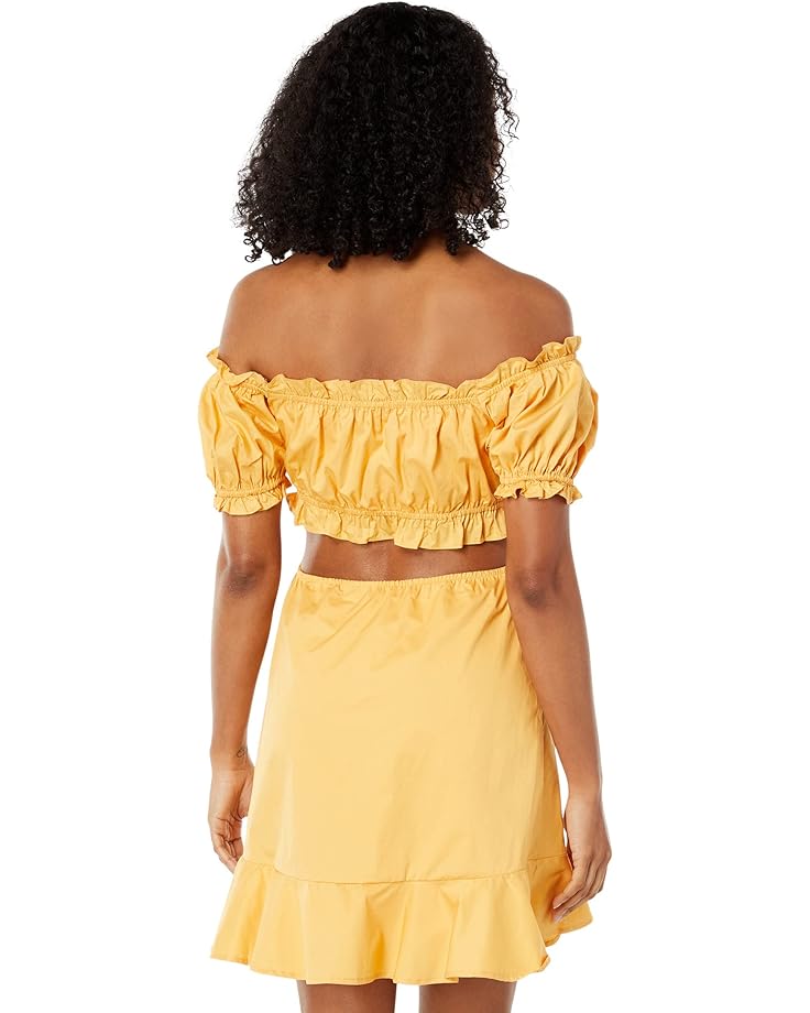 Платье ASTR the Label Verana Dress, цвет Orange Cream