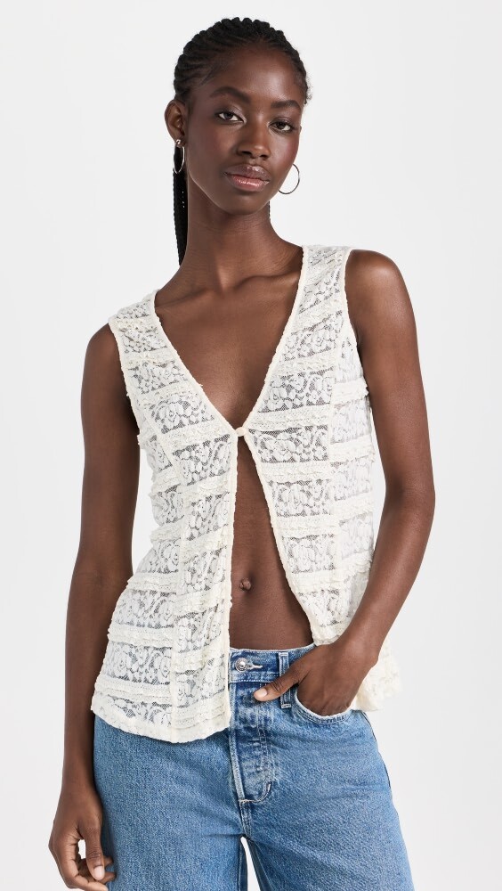 

Блуза Lioness Olsen Vest, кремовый