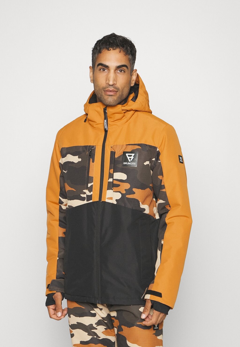 

Лыжная куртка Aratin Men Anorak Snow Jacket Brunotti, цвет tabacco