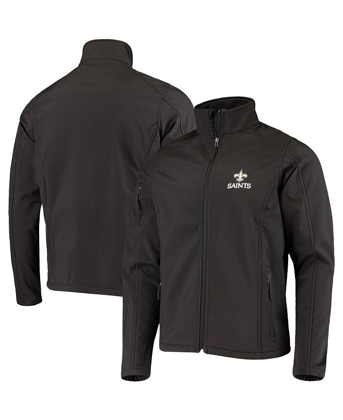 

Мужская черная куртка New Orleans Saints Sonoma Softshell с молнией во всю длину Dunbrooke, черный