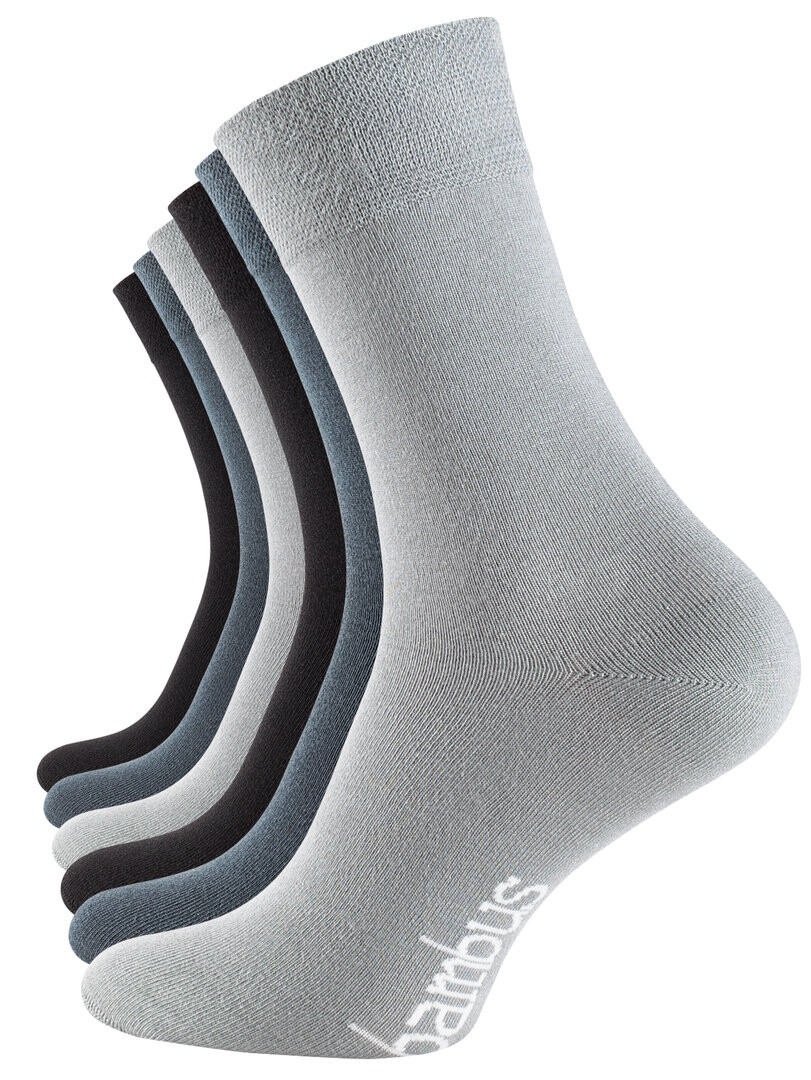 

Носки Vincent Creation BAMBUS 6 шт, цвет grau/stargazer/schwarz