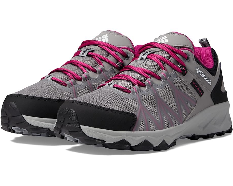 

Походная обувь Columbia Peakfreak II Outdry, цвет Monument/Wild Fuchsia