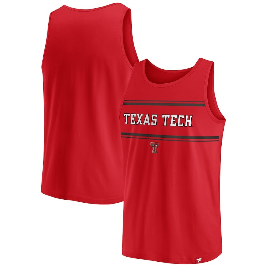 

Майка Fanatics Branded Texas Tech Red Raiders, красный