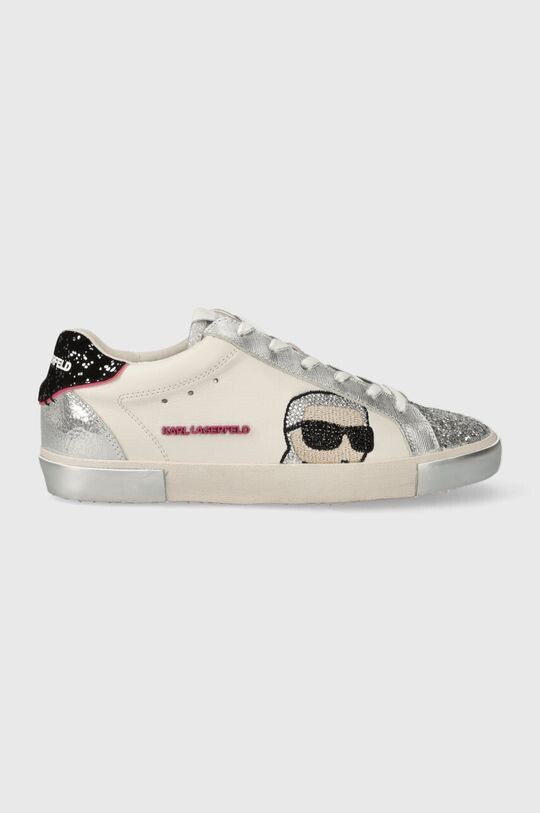 

Кожаные кроссовки SKOOL Karl Lagerfeld, мультиколор