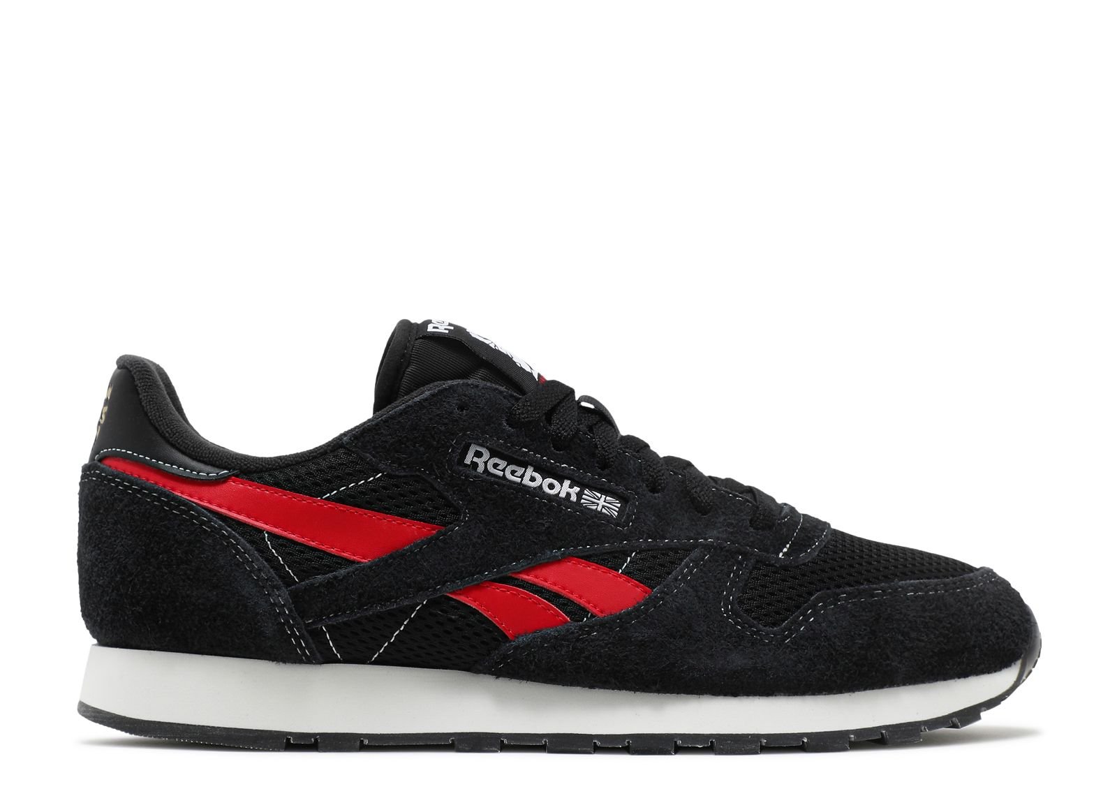 Кроссовки Reebok Classic Leather 'Human Rights Now! - Black Red', черный цена и фото