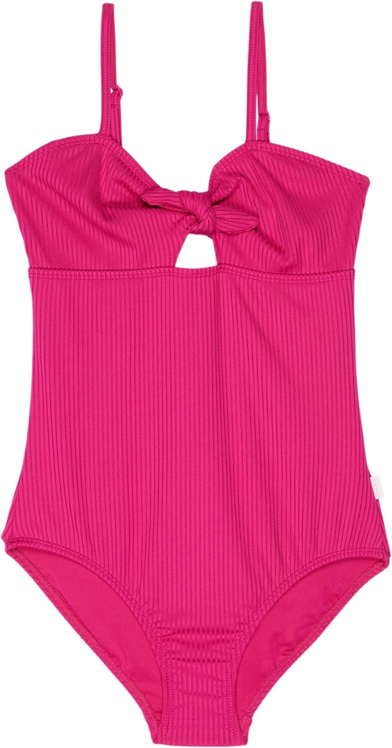 

Купальник Seafolly Kids Summer Essentials Tie Front One-Piece, цвет Deep Pink