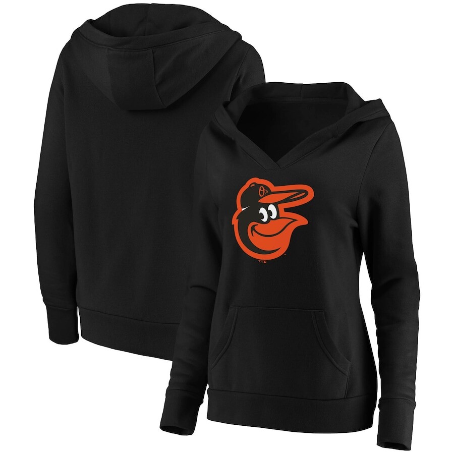 

Пуловер с капюшоном Fanatics Branded Baltimore Orioles, черный