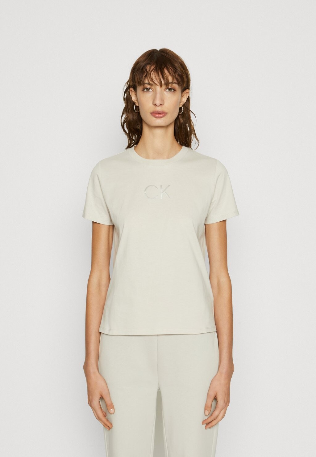 

Базовая футболка GRAPHIC Calvin Klein, светло-серый