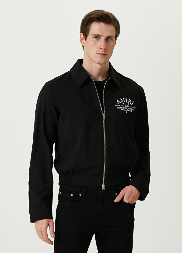 

Черная шерстяная куртка Amiri, Черный